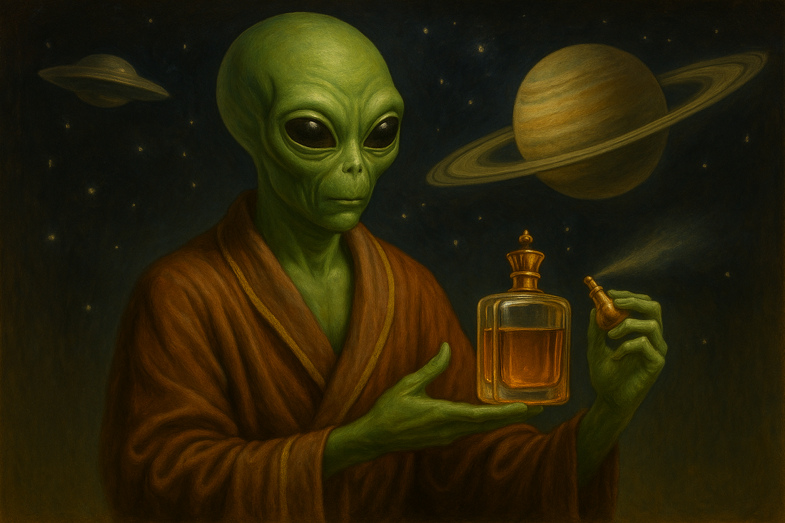 ¿Habrá perfumes en otros mundos?.